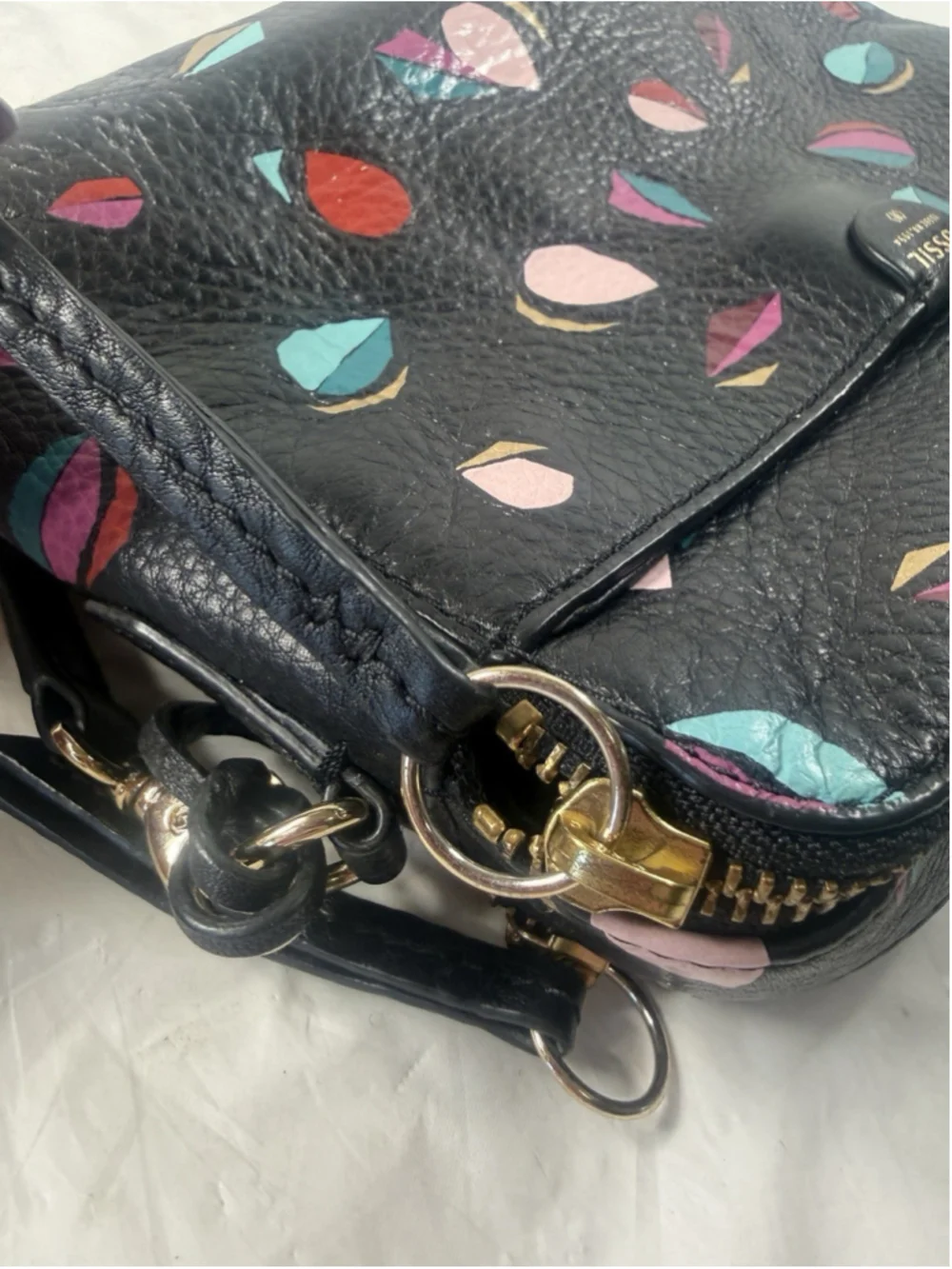 Fossil ZB6674016 Sydney Crossbody Black Multi